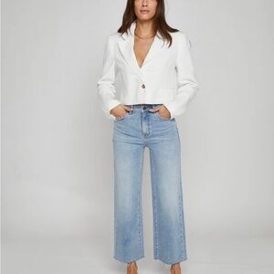 Aberdeen High Rise Wide Leg Crop Jean